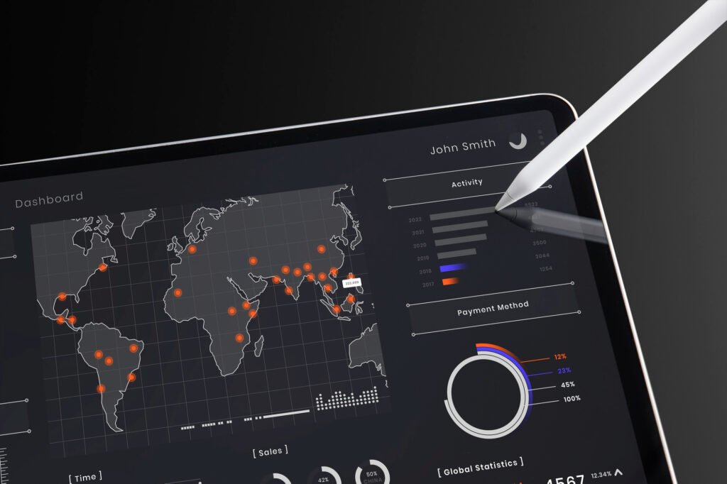 Dashboard interactif pour piloter les résultats du SEO international sur plusieurs continents